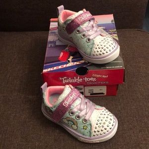 Skecher’s Toddler Tinkle toes Girls Sneakers